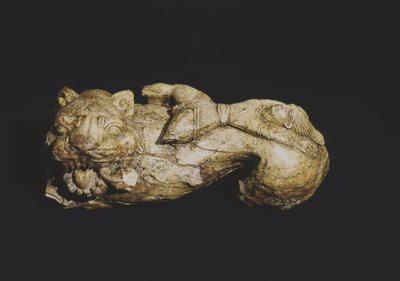 Lion and man, from the Tomb of Bernardini di Palestrina by Roman